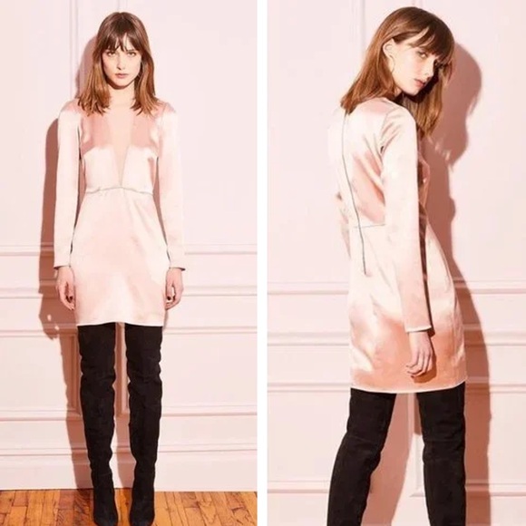 Fleur Du Mal - Silk Mini Dress - Pink - Picture 2 of 16